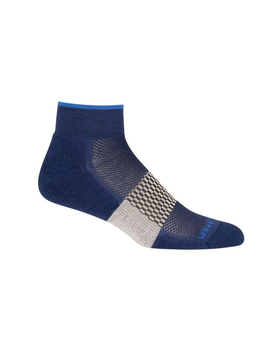 Royal Navy / Lazurite Icebreaker Merino Multisport Light Mini Men's Socks | AU 1030MQZA